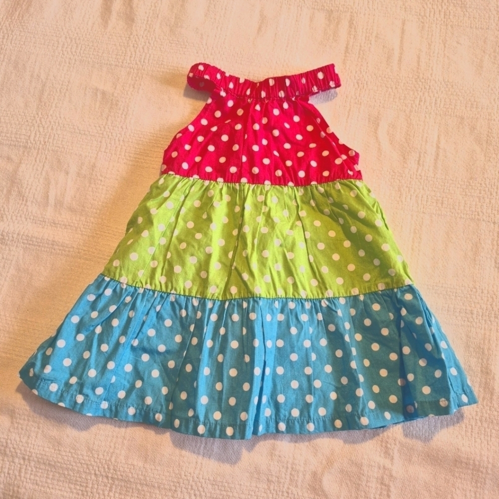 Gymboree girls 3-6 months Ice Cream Sweetie dress & diaper cover NWOT